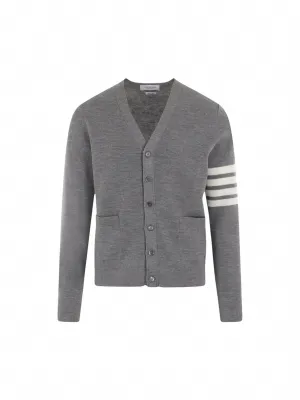 4bar Wool Cardigan