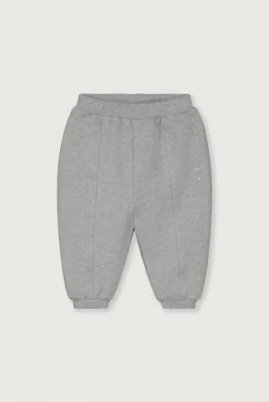 Baby Pant with Pintucks | Grey Melange