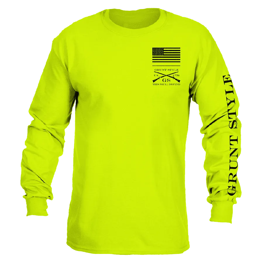 Base Long Sleeve - Safety Green