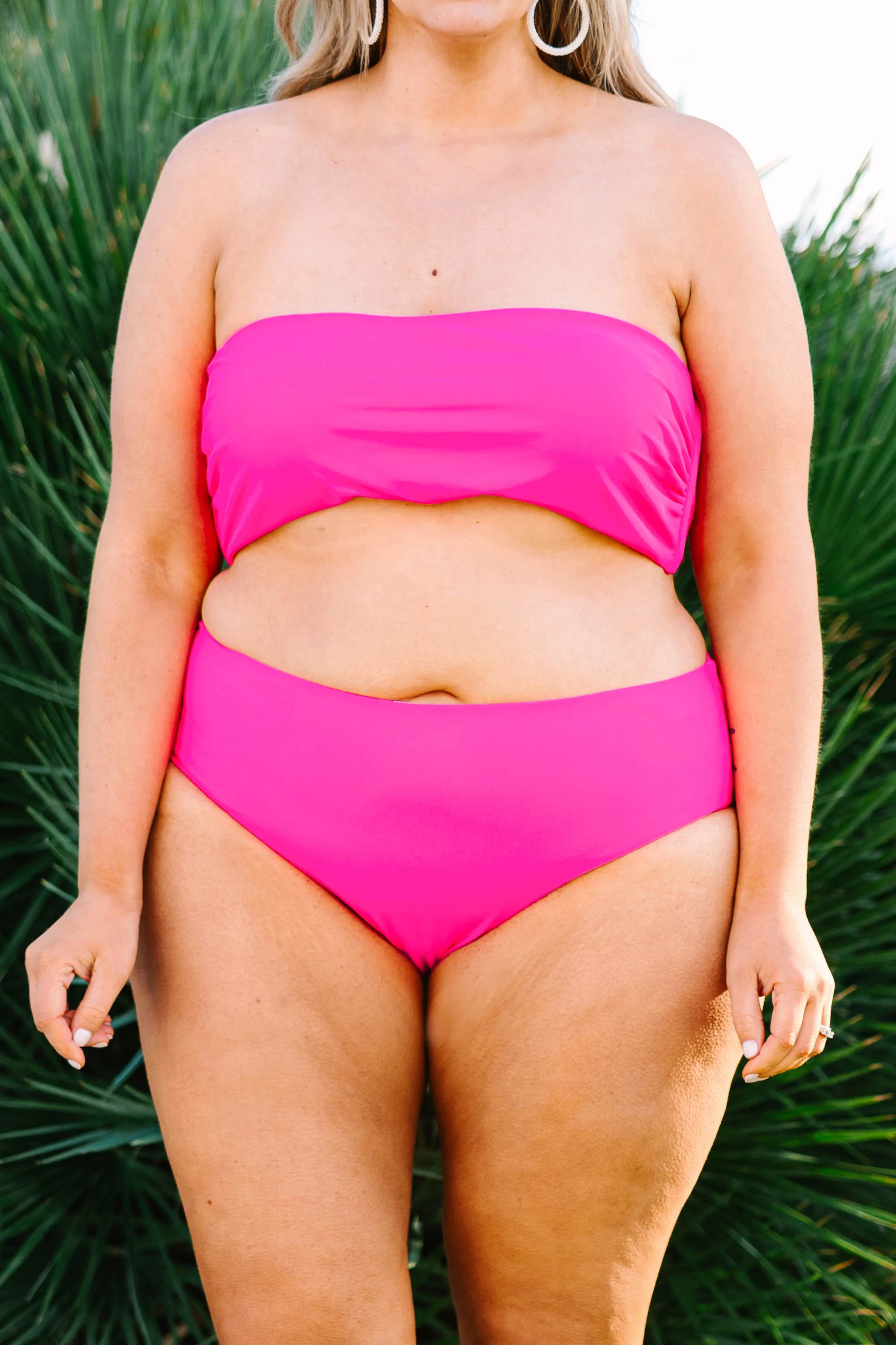 Beach Boo Swim Bottom, Pink