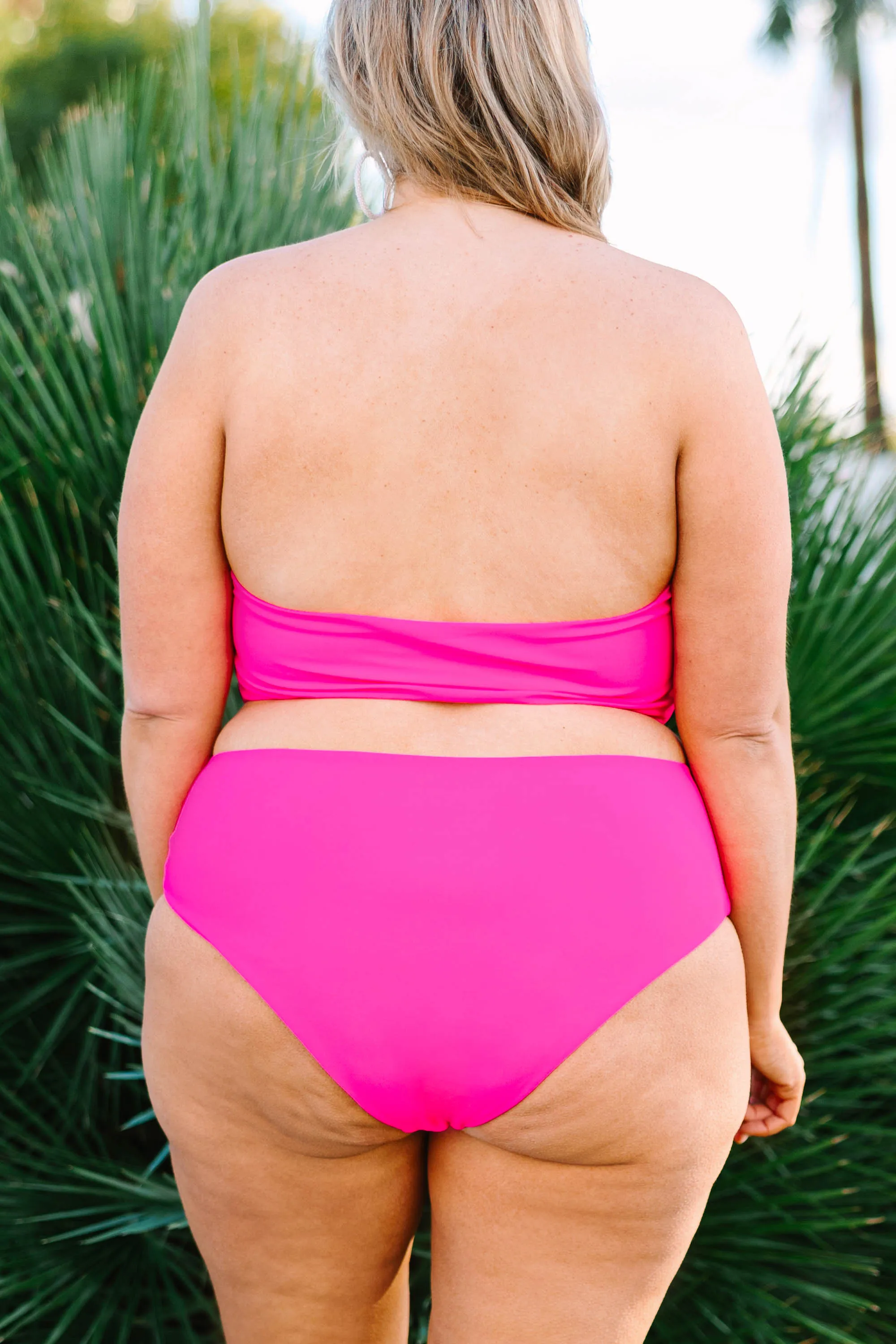 Beach Boo Swim Bottom, Pink