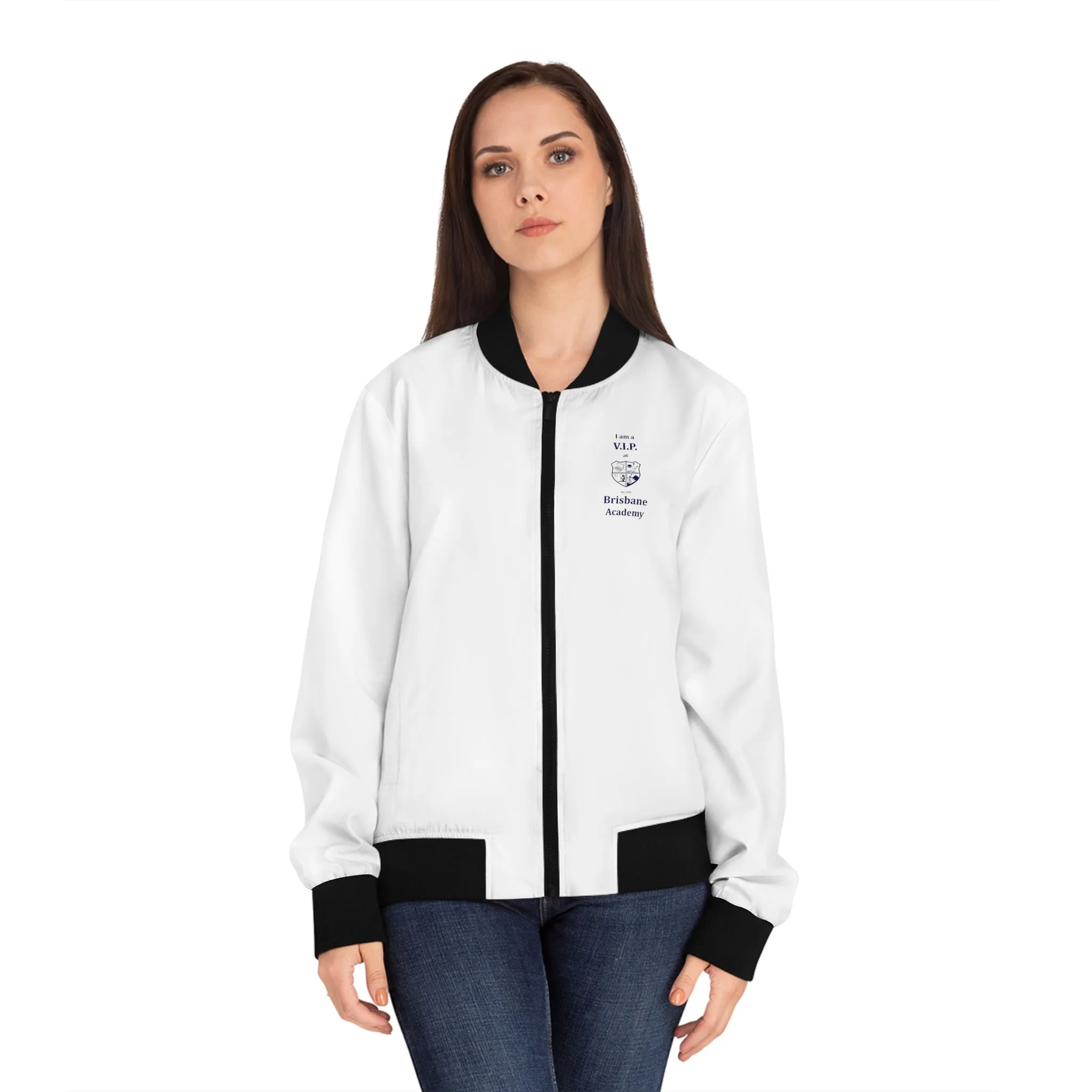 Brisbane VIP Women's Bomber Jacket (AOP)