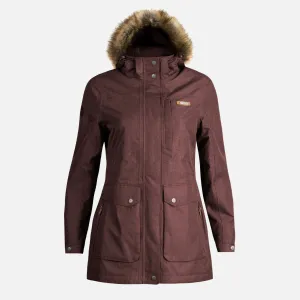 Casaca Mujer Roble B-Dry Hoody Jacket Vino