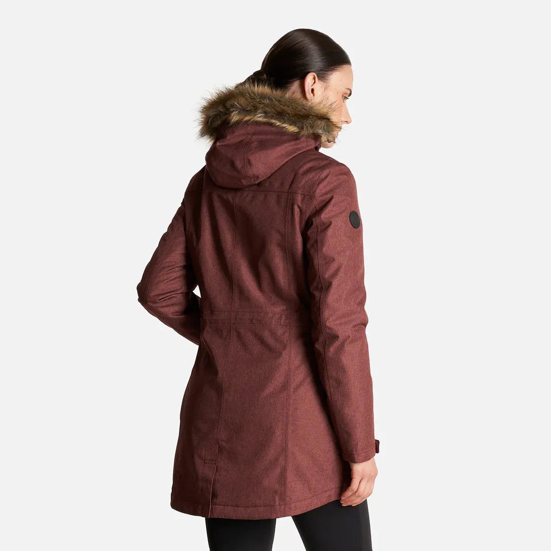 Casaca Mujer Roble B-Dry Hoody Jacket Vino