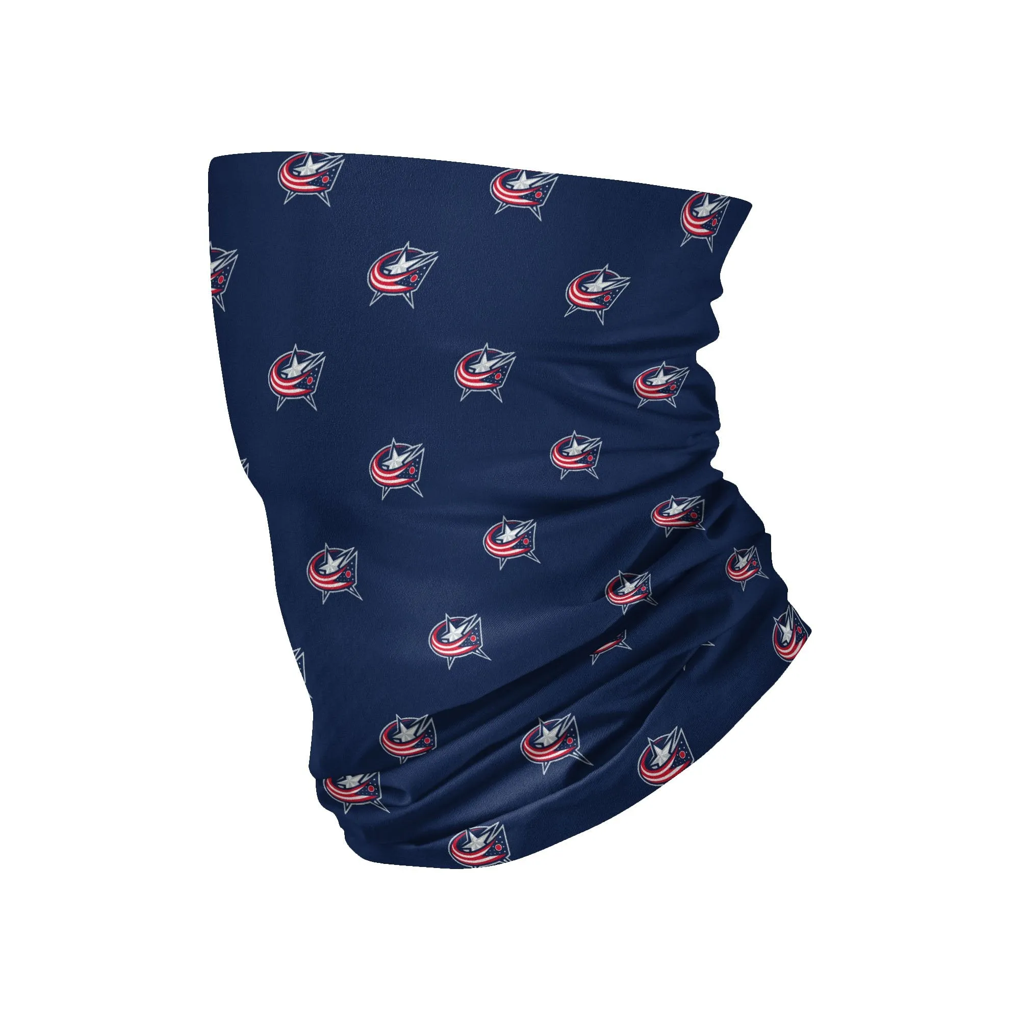 Columbus Blue Jackets NHL Mini Print Logo Gaiter Scarf