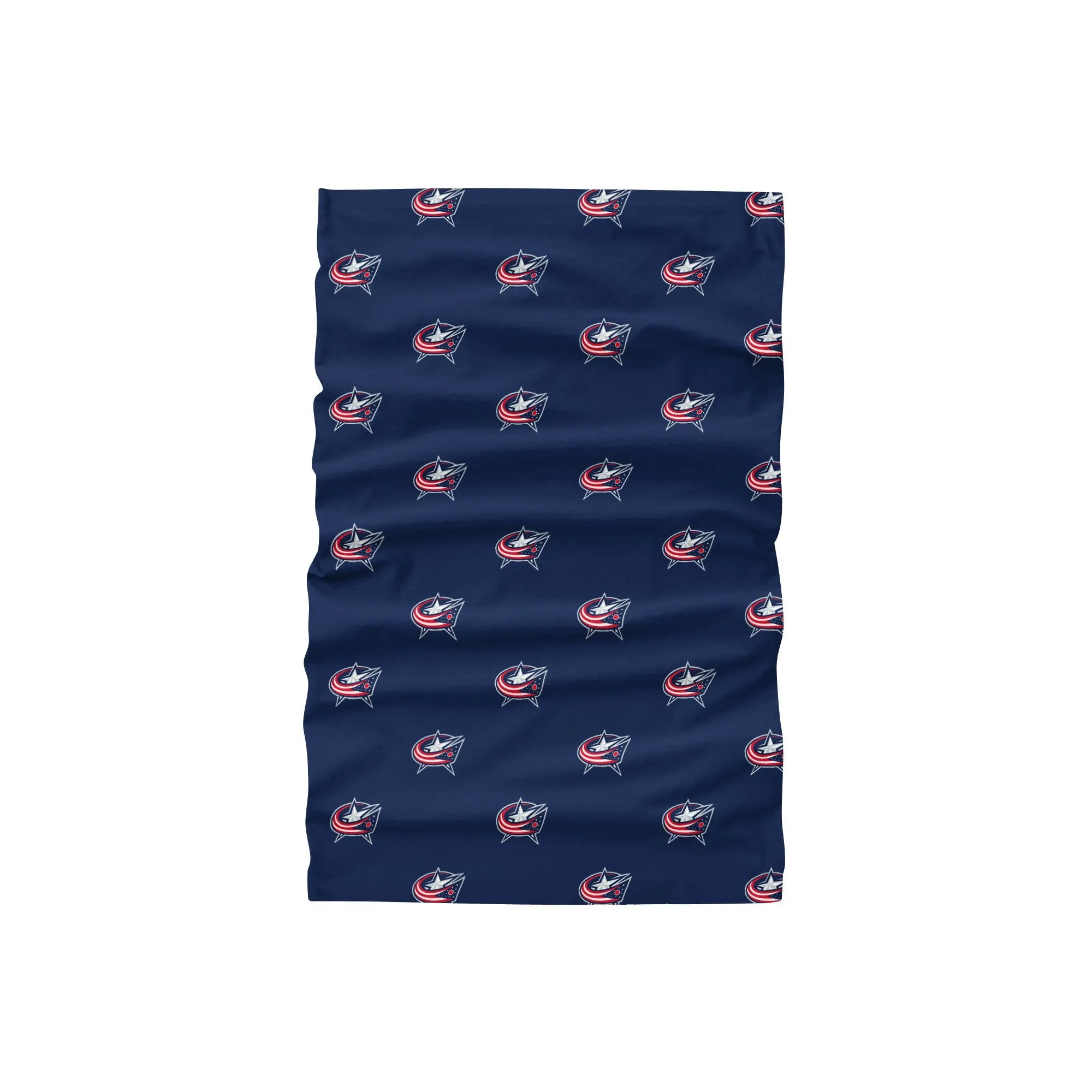 Columbus Blue Jackets NHL Mini Print Logo Gaiter Scarf