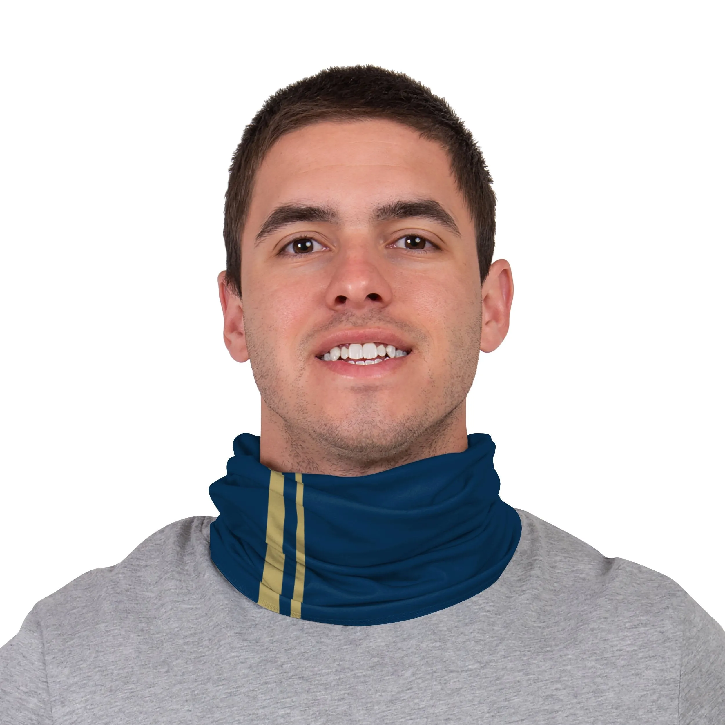 Georgia Tech Yellow NCAA Jackets On-Field Sideline Logo Atlanta Gaiter Scarf