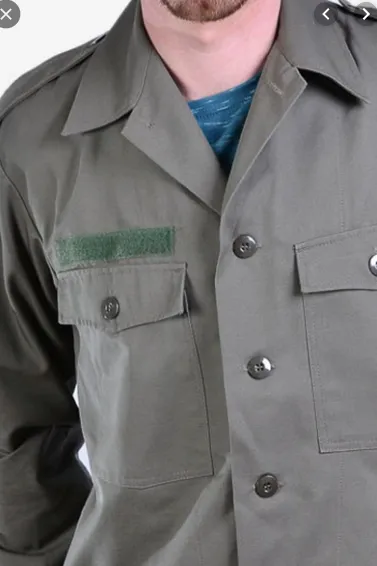 GRAB BAG: Assorted Authentic Military Fatigue Shirt Mixed