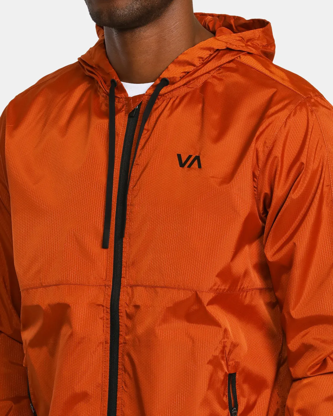 Hexstop IV  Hooded Jacket - Dark Amber