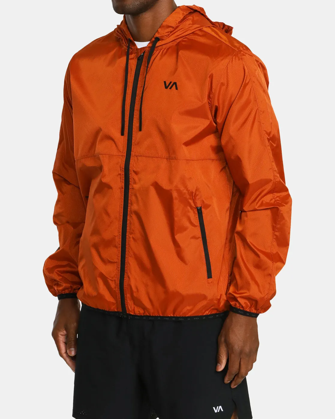 Hexstop IV  Hooded Jacket - Dark Amber