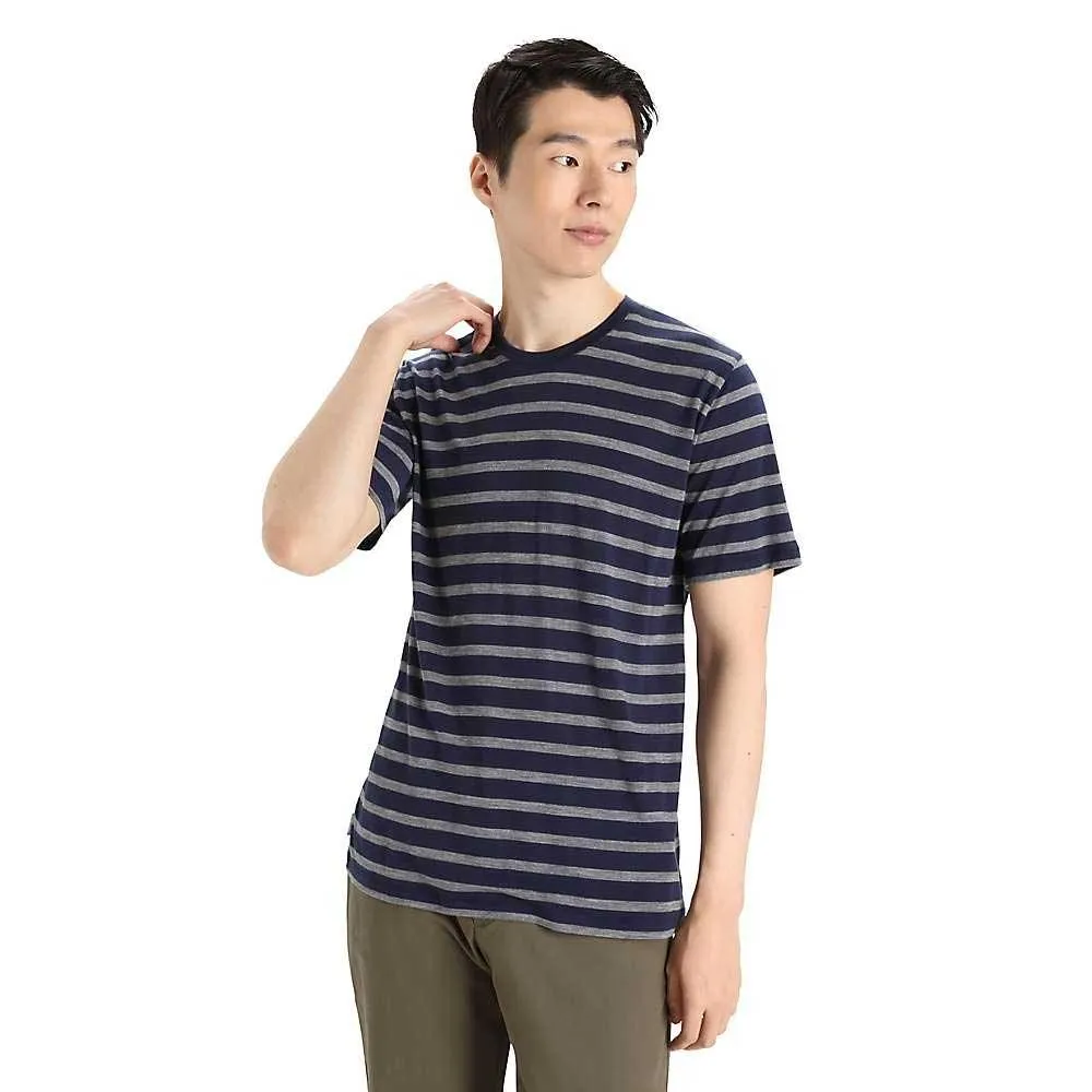 Icebreaker Men's Dawnder SS Stripe Tee