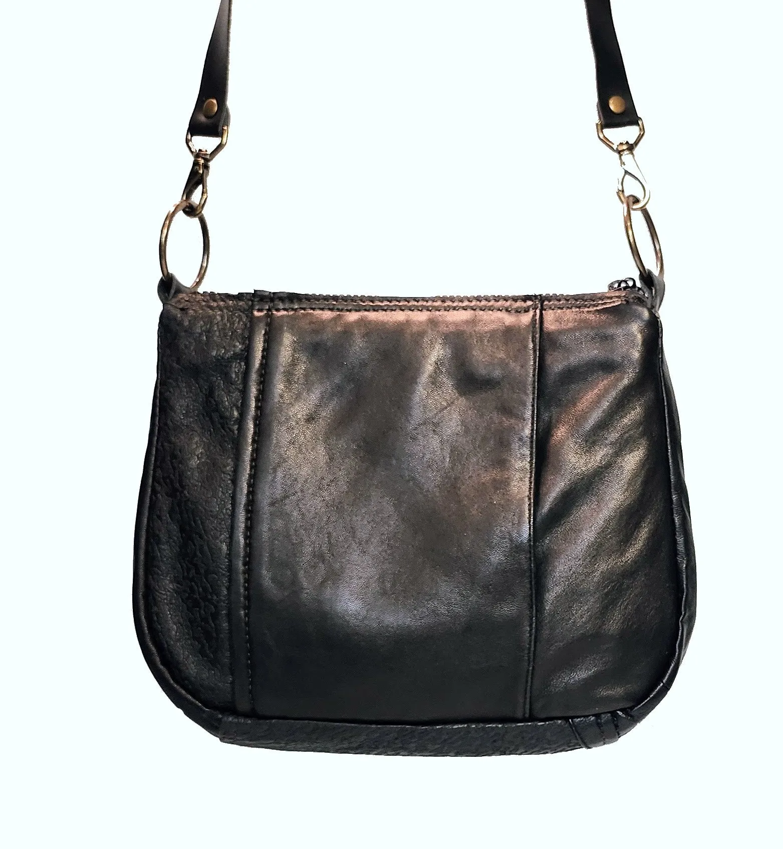 Karol Basic Black Crossbody Bag