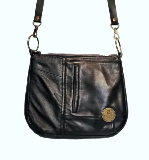 Karol Basic Black Crossbody Bag