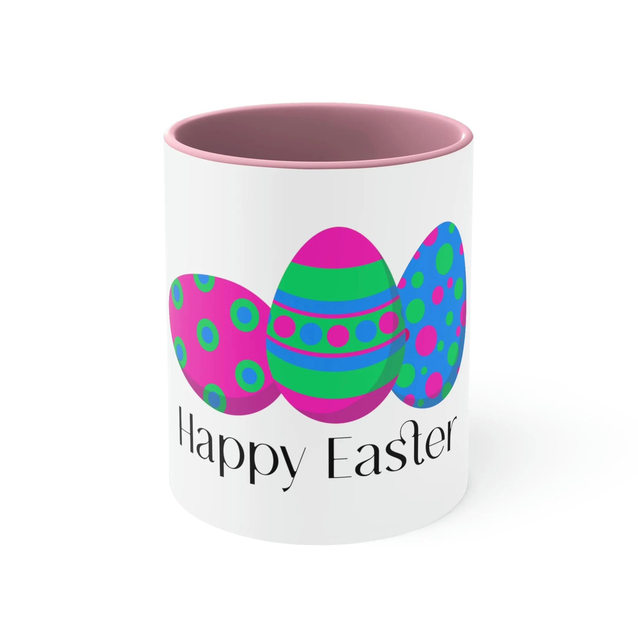 Polysexual Flag Accent Coffee Mug Easter Festival - Happy Easter