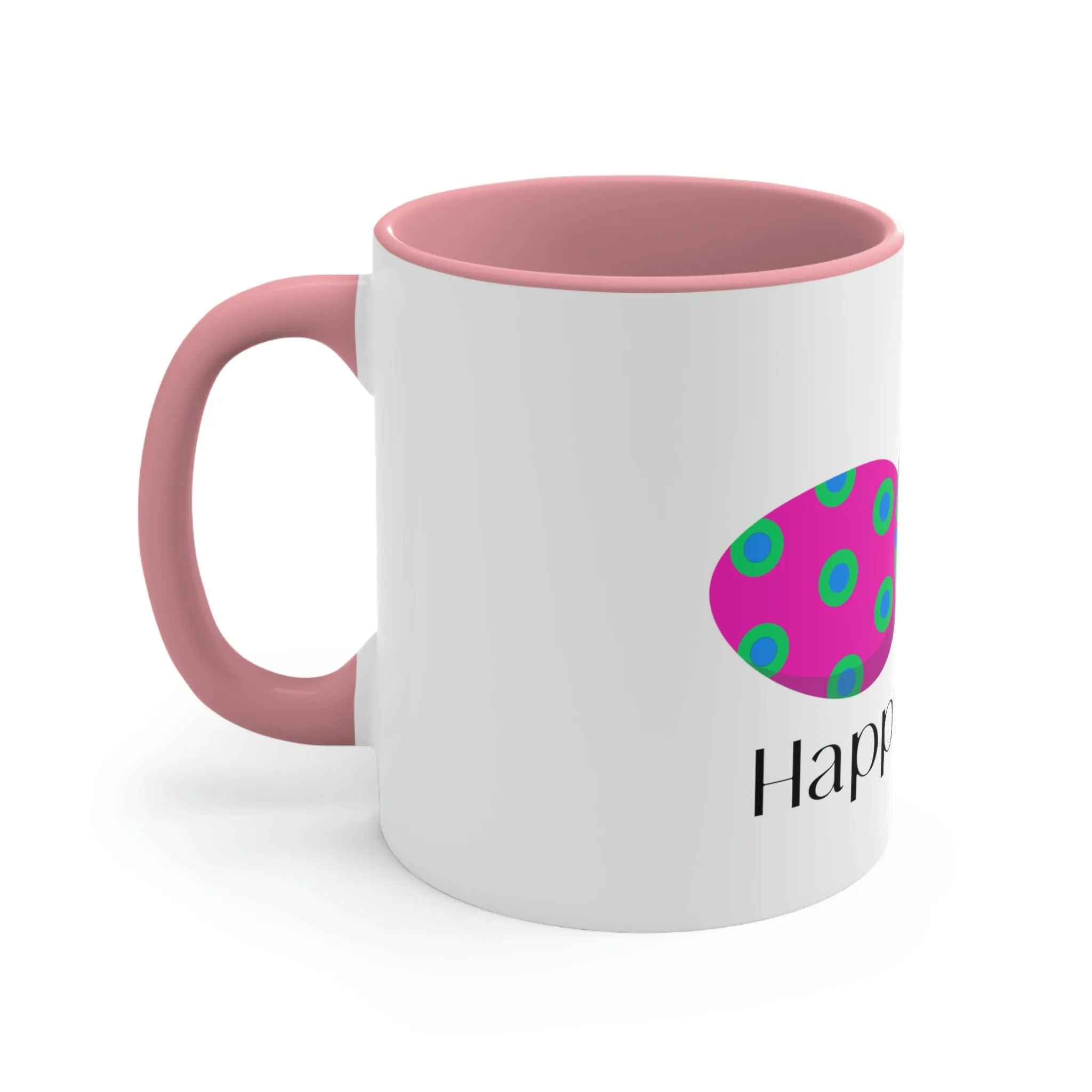 Polysexual Flag Accent Coffee Mug Easter Festival - Happy Easter