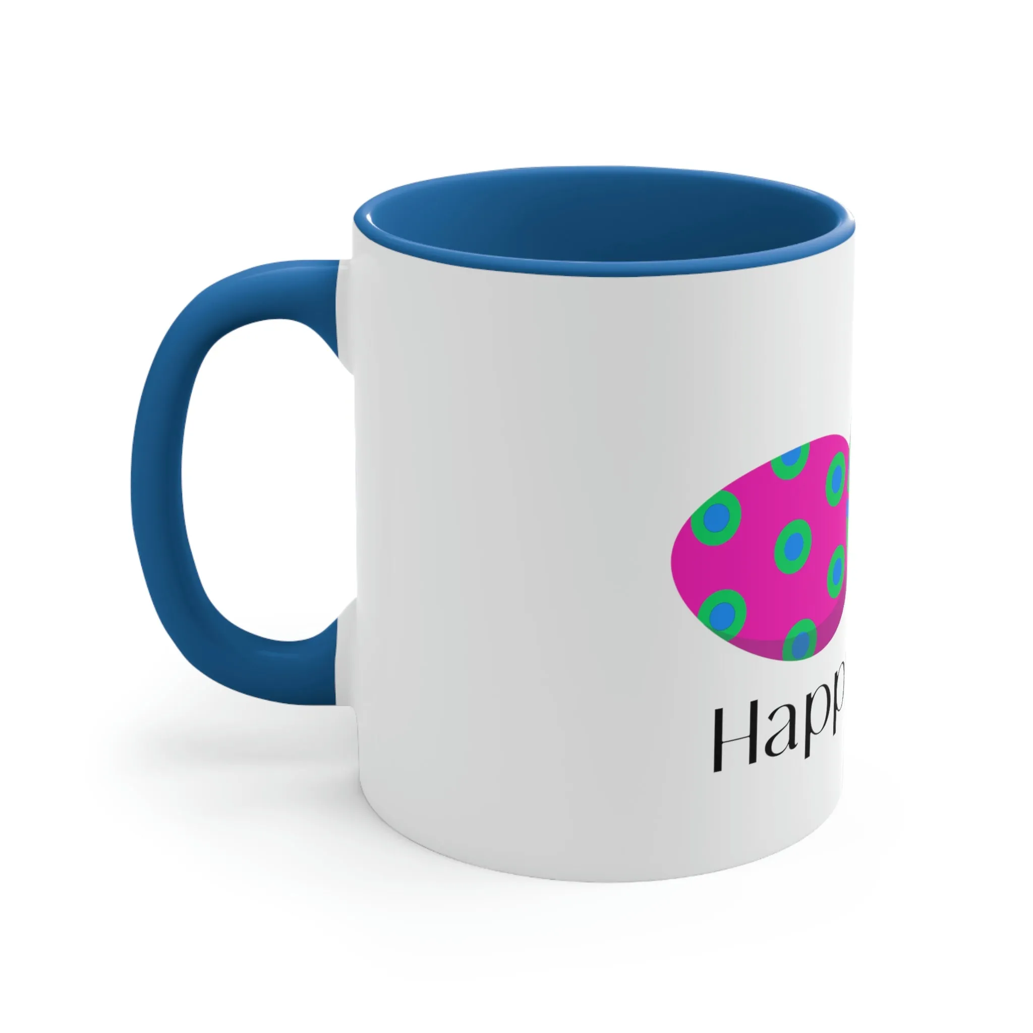 Polysexual Flag Accent Coffee Mug Easter Festival - Happy Easter