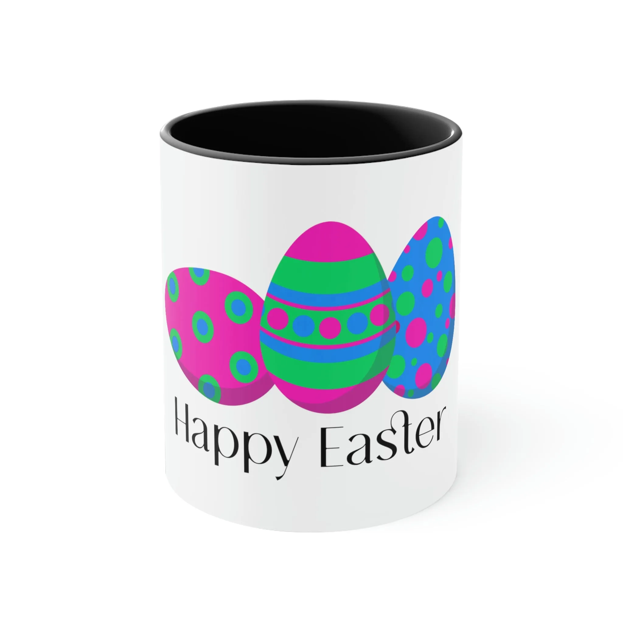 Polysexual Flag Accent Coffee Mug Easter Festival - Happy Easter