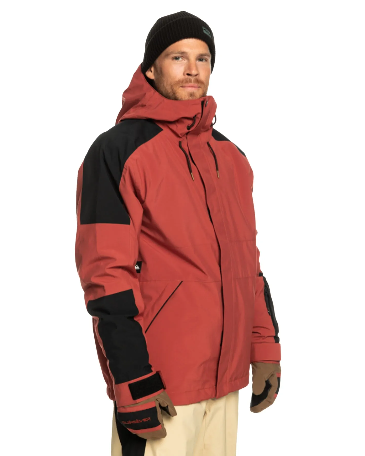 Quiksilver Men's Radicalo Technical Snow Jacket - Marsala