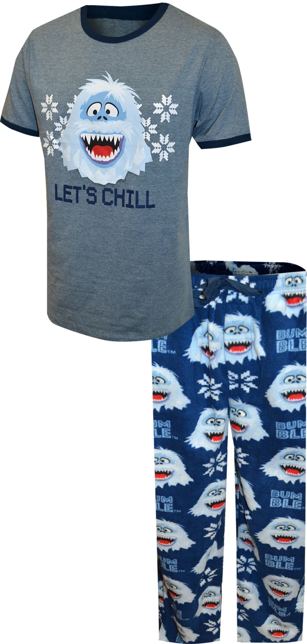 Rudolph The Red-Nosed Reindeer Bumble Let's Chill Pajama