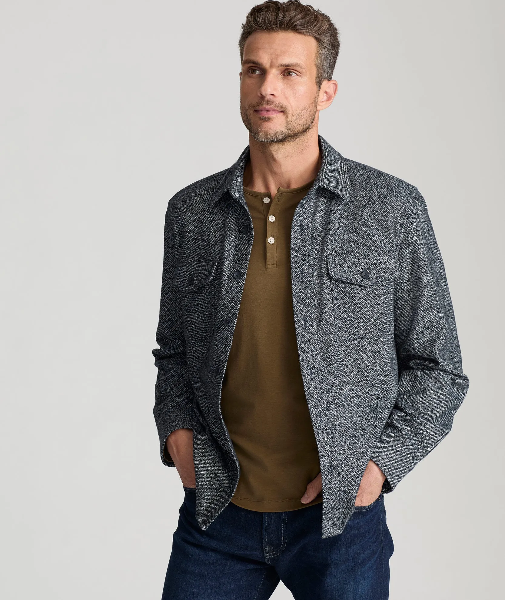 Twill Overshirt - FINAL SALE