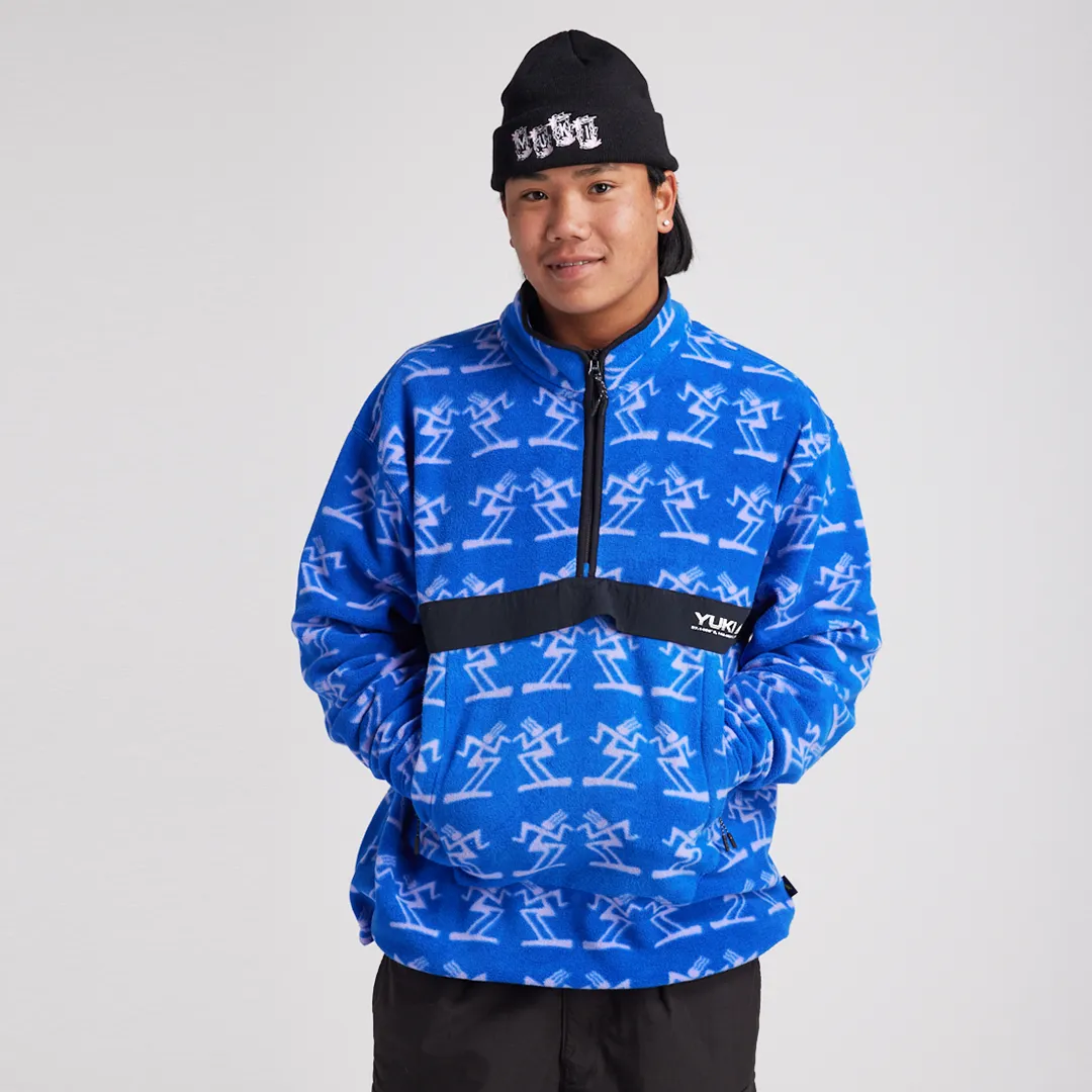 YUKI BOOGIE FLEECE BLUE BOOGIE